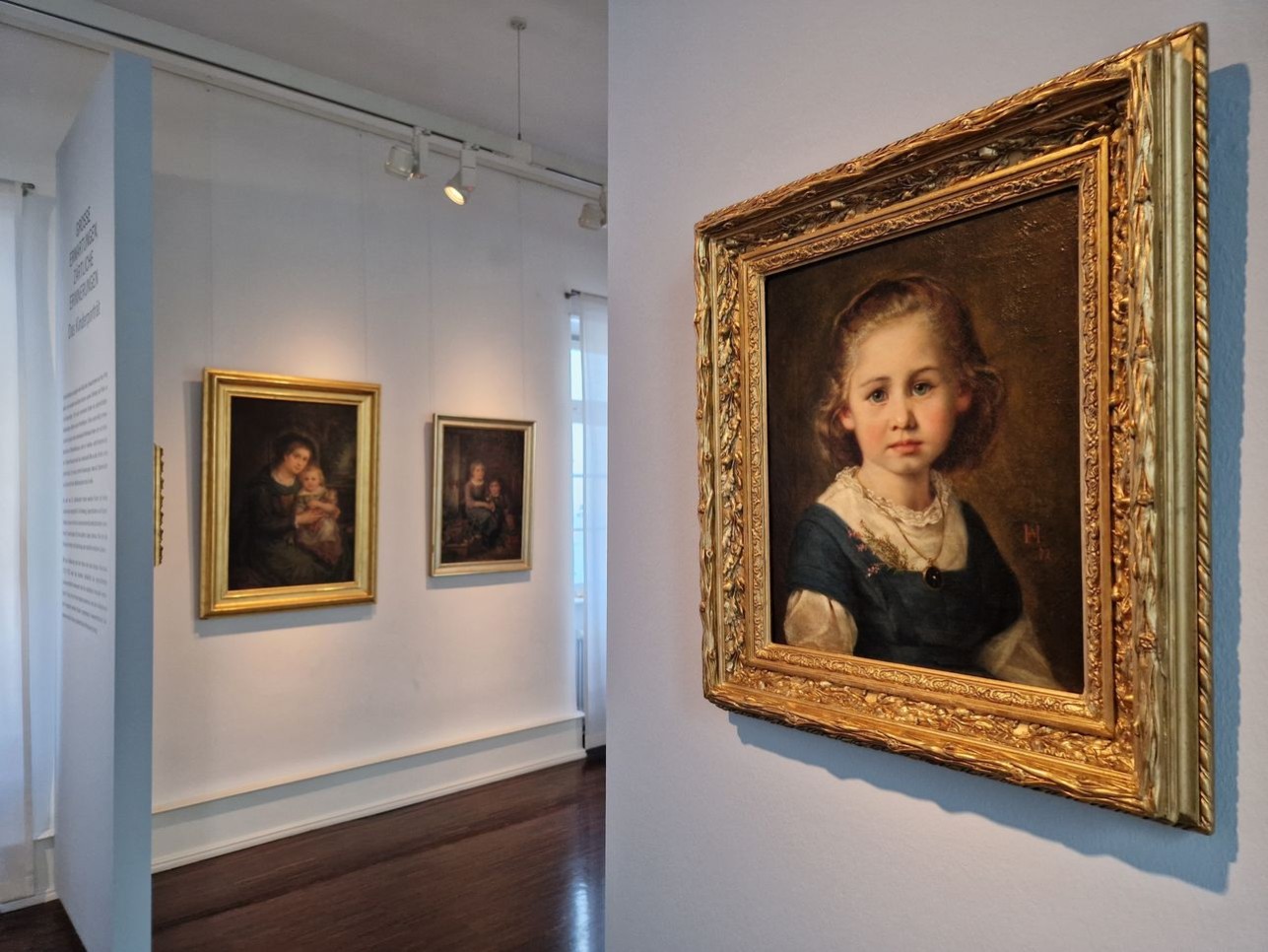 Am Sonntag, 22. Februar, haben Besucher des Stadtmuseums Rastatt noch einmal die Gelegenheit zu einer Führung durch die Sonderausstellung „Von Angesicht zu Angesicht“. Foto: Stadtmuseum Rastatt/Johanna Kätzel Blick in die Sonderausstellung