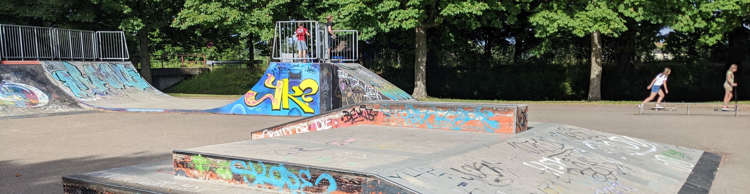 Skateanlage am Philosophenweg in Rastatt